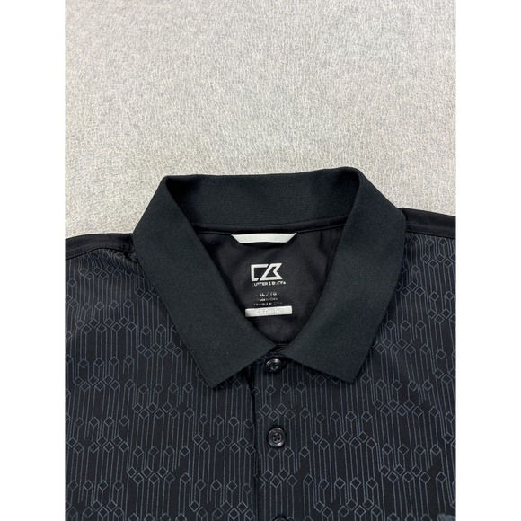 Army Black Knights West Point Stitched Logo Campus Polo Shirt (Men's XL) Black - Picture 3 of 10